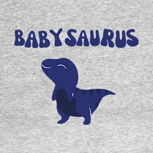 Babysaurus groovy dino dark blue T-Shirt